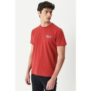 Riders By Lee Regular Fit Normal Kesim Bisiklet Yaka Kırmızı Tişört