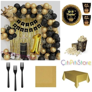 Çıtı Pıtı Store Kral Taçlı 1 Yaş Balon Zinciri Doğum Günü Seti Iyi Ki Doğdun Doğum Günü Seti -2-En Yeni Haliyle