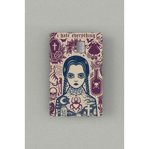 Wednesday I Hate Everything Kredi Kartı & Akbil Sticker Kaplama (2 ADET)