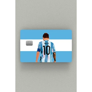 Lionel Messi Portre Kredi Kartı & Akbil Sticker Kaplama (2 ADET)