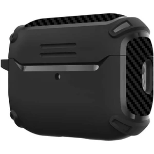 Apple Airpods Pro 2 Kılıf Darbe Emici Tam Koruma Airbag Karbonfiber Görünüm Askılı Şık Görünüm
