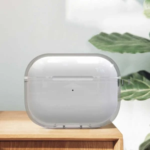 Apple Airpods Pro 2 Kılıf Şeffaf Darbe Emici Iz Yapmaz 2 Parça Şık Görünüm Kablosuz Şarj