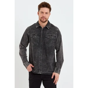 Street One Erkek Jean Gömlek