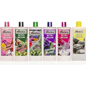 Sıvı Bitki Besini 1000 ml x 6 Çeşit Bir Arada
