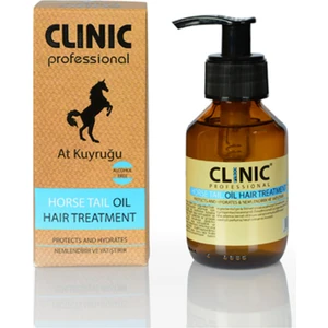 Clinic Pyroo Pyroo Saç Kalan Durulanmaz At Kuyruğu Bakım Yağı 100 ml