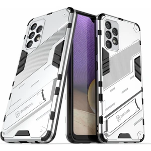 Tam Vücut Ağır Hizmet Hibrit Sert Pc Yumuşak Tpu Samsung Galaxy A32 4g Eu Versiyonu Için Katlanır Kickstand Ile Şok Geçirmez Koruyucu Kapak (Yurt Dışından)