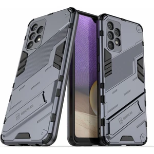 Tam Vücut Ağır Hizmet Hibrit Sert Pc Yumuşak Tpu Samsung Galaxy A32 4g Eu Versiyonu Için Katlanır Kickstand Ile Şok Geçirmez Koruyucu Kapak (Yurt Dışından)