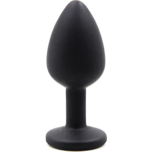 Renkli Taşlı Slikon Anal Plug – Küçük Boy - 7.2 Cm.