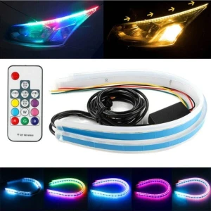 Btl Otomotiv Üstü Kumandalı Far Içi & Far Kayar LED Açılış Animasyonlu 8 Renk Rgb