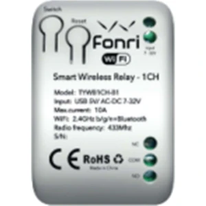 Fonrı Akıllı Wi-Fi Tekli Röle - 1ch TYWB1CH-B1  ( Tek Başına Kullanılabilir)