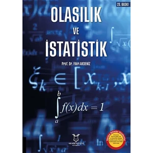 Olasılık ve Istatistik - Fikri Akdeniz