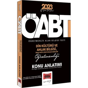 Yargı Yayınevi 2023 KPSS ÖABT Din Kültürü ve Ahlak Bilgisi ve Imam Hatip Lisesi Meslek Dersleri Konu Anlatımı