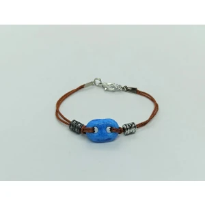 Store Atak Handmade El Yapımı Kahverengi Doğal Süryani Bileklik