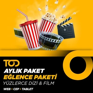 1 Aylık Eğlence Paketi - (Web + Cep + Tablet)