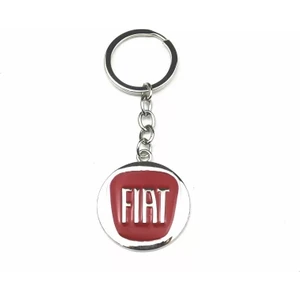 EK Tuning Fiat Logolu Uzun Metal Anahtarlık