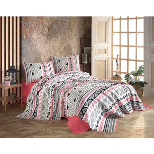 Çift Kişilik Baskılı Pike Takımı ( Set )