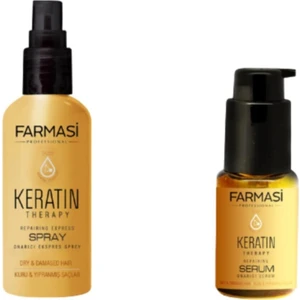 Keratin Therapy Onarıcı Sprey ve Keratin Therapy Onarıcı Serum