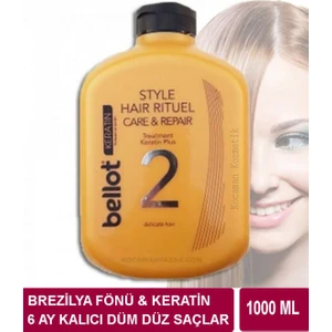 Keratin Bakım & Brezilya Fönü No:2 1000 ml