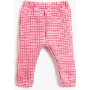 Kapitone Jogger Eşofman Altı Beli Lastikli