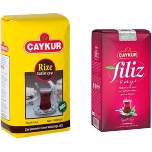 Rize Turist Çayı 1 kg + Çaykur Filiz Çayı 500 gr