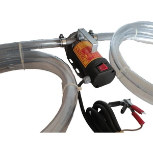 Düzey-12 Volt 1'' Sıvı Aktarma Pompası(Mazot,su,yağ,süt) & 5 Metre Hortumlu Set