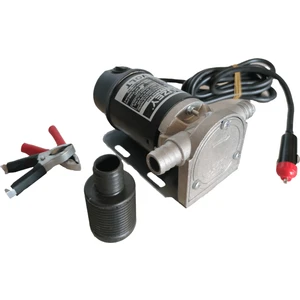DÜZEY 12 VOLT 3/4''ÇAKMAKLIK GİRİŞLİ DIŞTAN ÇEKME MAZOT AKTARMA(SIVI TRANSFER) POMPASI (SU,SÜT,YAĞ)