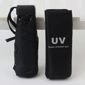 Shanxiu Store Tatil Partisi Hediyesi Için Taşınabilir Mini Şemsiye Çift Kullanımlı Mini Ultra Işık Katlanır Şemsiye (Yurt Dışından)