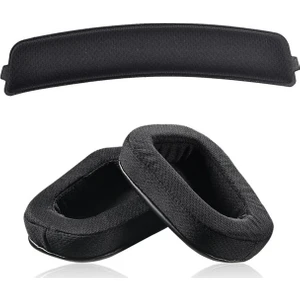 Fobun Logitech G633 G933 G935 G635 G933S G633S Kulaklık Pedi ve Kafa Bandı Kulaklık Süngeri G933 G633 G935 G935 Kulaklık Yastığı