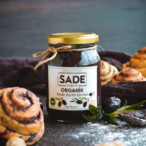 Sade Organik Siyah Zeytin Ezmesi 170 GR8697463099027