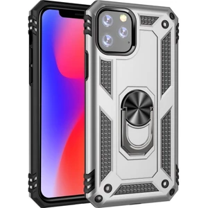 iPhone 11 Kılıf Panzer Ring Tam Koruma Arka Kapak
