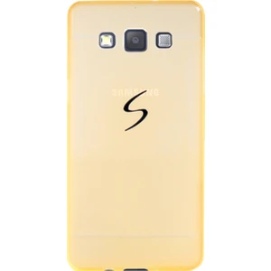 Samsung Galaxy E5 (E500) - Luster Silikon Arka Kapak-Kılıf