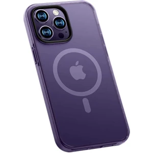 Apple iPhone 14 Pro Kılıf Kenarları Silikon Airbagli Mat Arka Yüzey Benks Icesand Kapak