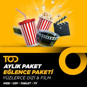 1 Aylık Eğlence Paketi - (Web + Cep + Tablet + Smart TV)