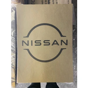 Suya Dayanıklı Nissan Amblemli Oto Paspas Kağıdı