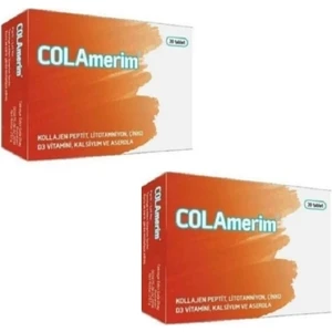 Kollajen Çinko Ve D Vitamini İçeren 30 Tablet 2 Adet