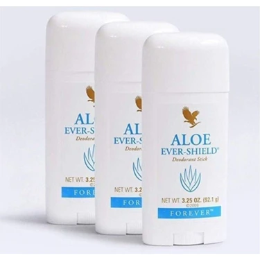 Forever Living Aloe Ever Shield Deodorant 3 Adet Deodorant 3 Adet Orijinal Barkodlu Ürün