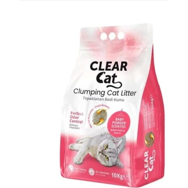 Clear Cat Pudra Kokulu Kedi Kumu 10