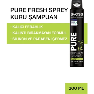 Syoss Pure Fresh Kuru