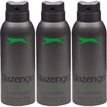 Slazenger Deodorant Yeşil 3 Lü