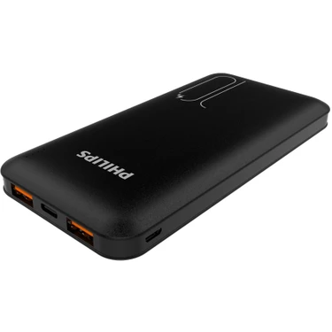 Philips DLP6812CB 10.000MAH Power Bank, Pd+2, Qc 3.0, Type-C ve 2x Usb-A Bağlantı,