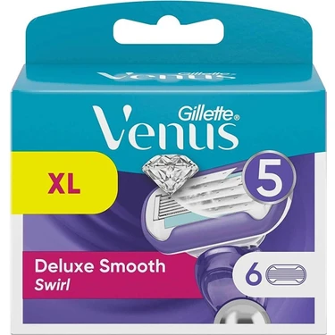 Gillette Venus Gillette Venüs Deluxe Smooth Swirl Tıraş Bıçağı Yedek