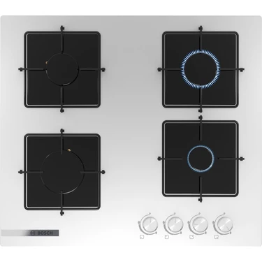 Bosch PNP6C2O12O Ankastre Beyaz Cam