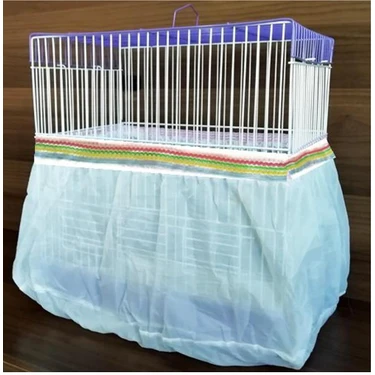Birdlife Büyük Boy Kuş Kafes Tülü Xxl 75 x 35 x 30 cm Çok