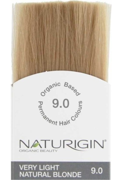 Naturigin Organik Içerikli Saç Boyası 9.0 Çok Yumuşak Doğal Sarı