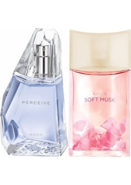 Perceive 50 ml Bayan Edp+ Soft Musk 50 ml Bayan Edt