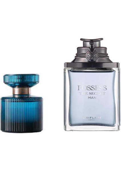 Amber Elixir Crystal Edp 50 ml Kadın + Possess The Secret Man Edp 50 ml Erkek Parfüm Seti