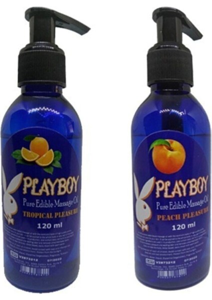 Portakal ve Şeftali Aromalı Masaj Yağı