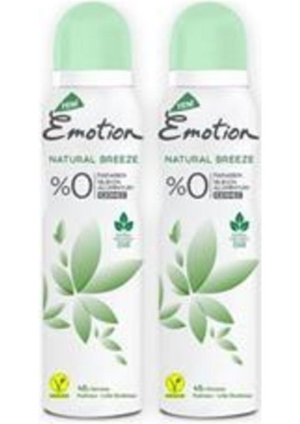 Floral Emotion Deodorant Bayan Natural Breeze 150 Ml X2 Adet