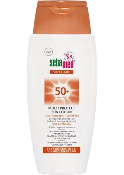 Çok Yönlü Koruyucu Güneş Losyonu 50+ Faktör 150 Mll