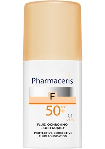 Spf 50 Ivory Protective Corrective Foundation Fluide 50 ml